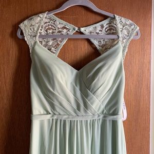 NWT Azazie Gertie Dusty Sage